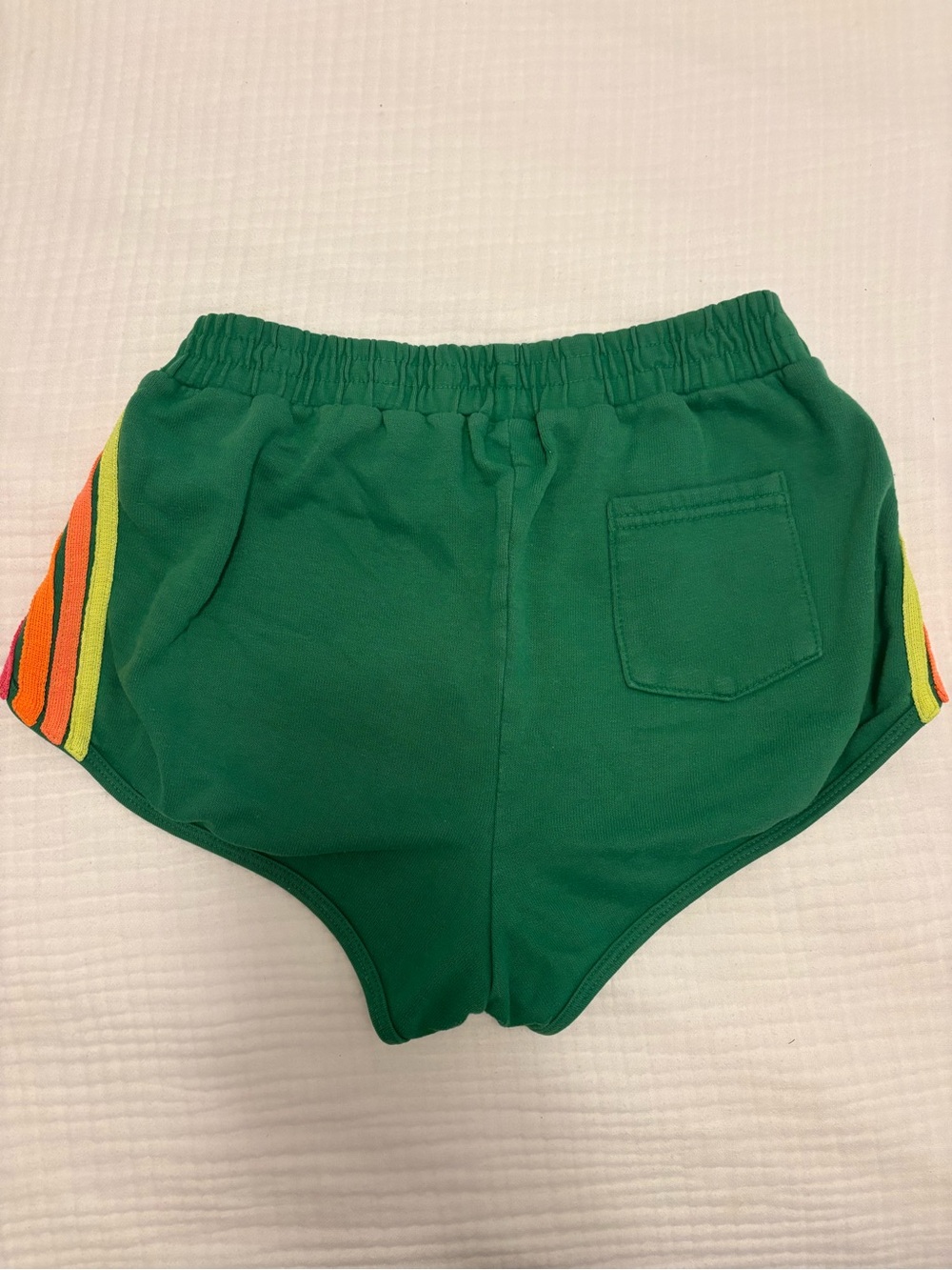 Aviator Nation Green Women’s 5-stripe shorts - Picture 4 of 10